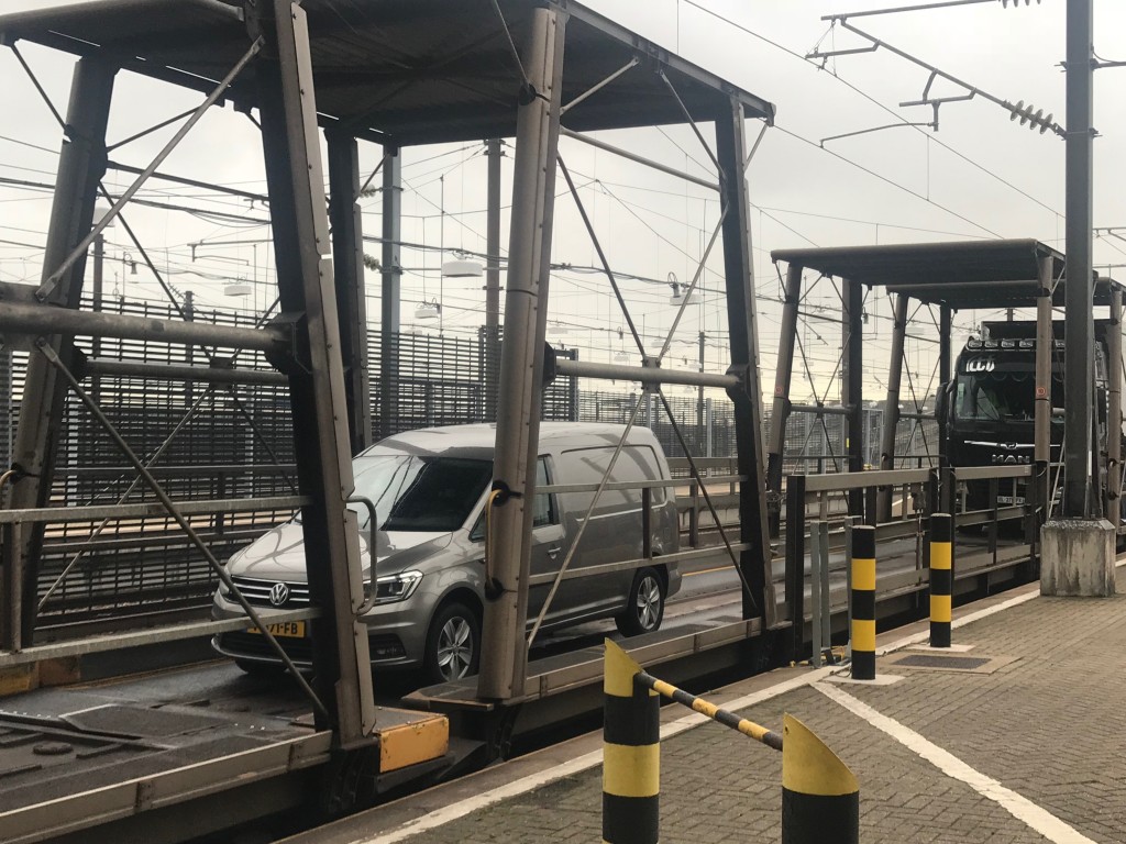 Onderweg naar Engeland